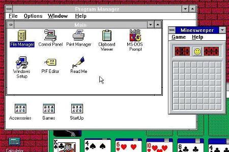 1992: Windows 3.1Windows 3.1 wurde im Vergleich zum Vorgänger Windows 3.1 deutlich verbessert. So wurden erstmalig mit TrueT...