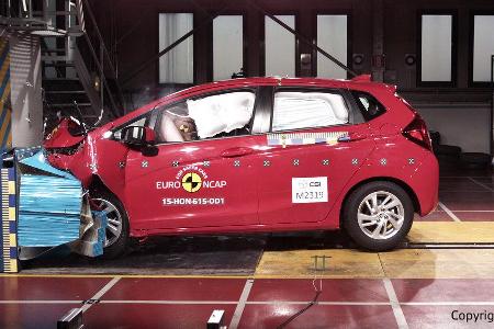 EuroNCAP-Crashtest Honda Jazz