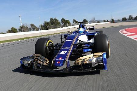 Sauber C36 - Test - Shakedown - Barcelona - 2017