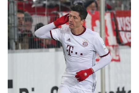 Lewandowski eiskalt: Bayern feiern Herbstmeisterschaft im Gefrierschrank