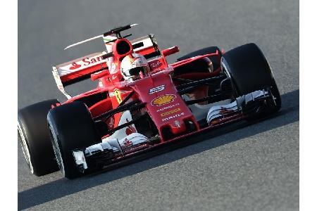 Formel 1: Vettel mit Bestzeit - Mercedes-Neuzugang Bottas 