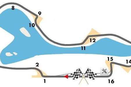 Streckenname: Albert Park Circuit, Länge: 5,303 Kilometer, Rundenanzahl: 58, Renndistanz: 307,574 Kilometer, schnellste Renn...