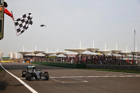Gleich viermal in den letzten fünf Jahren stellte Mercedes den Sieger in Shanghai - je zweimal Rosberg und zweimal Hamilton....