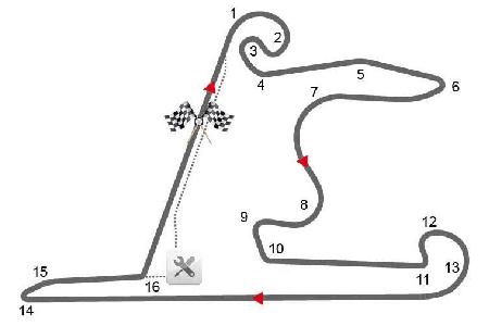 Streckenname: Shanghai International Circuit, Länge: 5,451 Kilometer, Rundenanzahl: 56, Renndistanz: 305,066 Kilometer, schn...