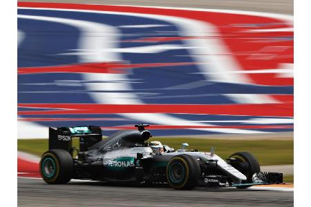 Vier Siege sicherte sich Lewis Hamilton seit der Austin-Premiere 2012 und ist damit unangefochtener Rekord-Champion in Texas...