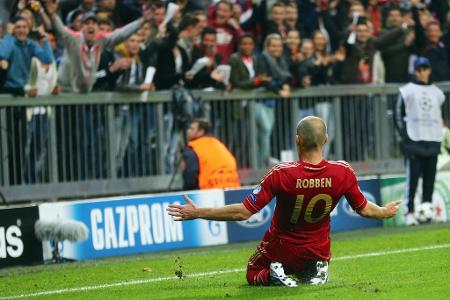 Platz 11: Arjen Robben (12 Jokertore)