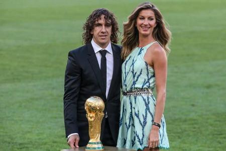 ...nachdem Frau Bündchen 2014 vor dem Finalspiel Argentinien - Deutschland noch den FIFA World Cup präsentierte, konnte Deut...