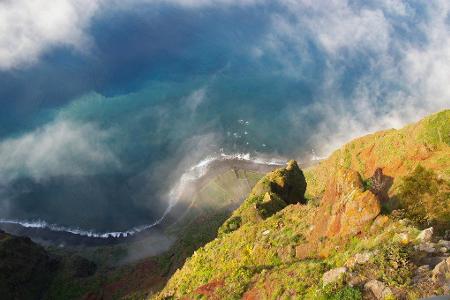 spektakulär panorama Cabo Girão, Madeira