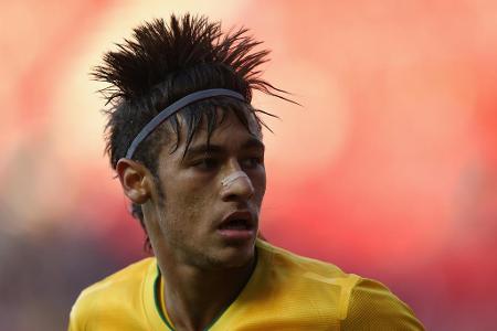 Aller Anfang ist schwer! Der junge Neymar zeigt bei dieser Frisur noch wenig Stilbewusstsein.