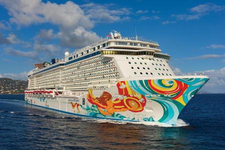 Die Norwegian Getaway fährt bis/ab Kopenhagen und Warnemünde