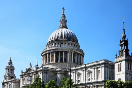 Die St Paul's Cathedral gehört zu den größten Kathedralen der Welt. Im Laufe der Geschichte wurde das Gotteshaus mehrfach ve...