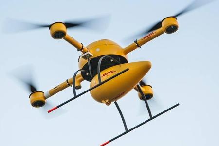 Die Deutsche Post arbeitet an einer Drohne für die Zustellung eiliger Sendungen.