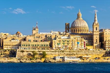 Valletta - die Hauptstadt von Malta ist ein UNESCO-Welterbe