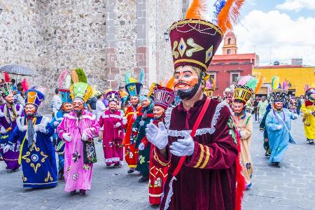 Bunt, laut und weltoffen - so präsentiert sich San Miguel de Allende das ganze Jahr über