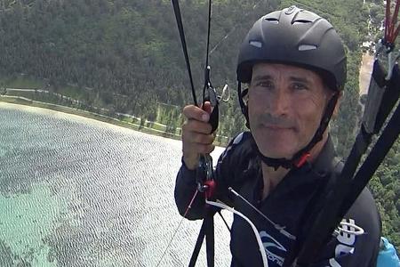 Paragliding-Pionier auf Mauritius: Hans Joachim