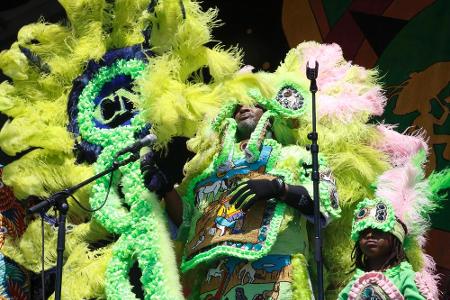 Die Mardi-Gras-Parade in New Orleans ist ein jährliches Highlight
