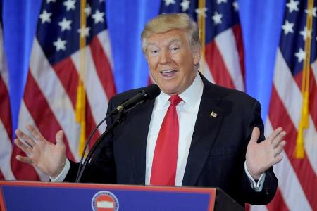 US-Präsident Donald Trump sorgt immer wieder für neue Furore