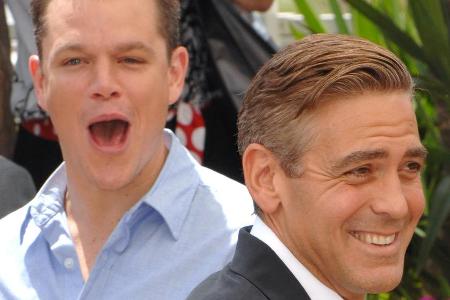 Matt Damon (l.) und George Clooney sind seit vielen Jahren befreundet
