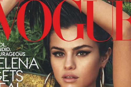 Selena Gomez auf dem April-Cover der US-Ausgabe der 