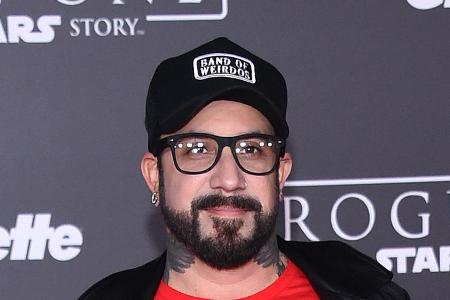 A.J. McLean auf dem roten Teppich bei der Premiere von 