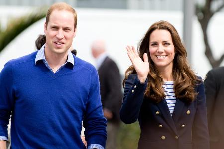 Sind mittlerweile längst glückliche Eltern: Prinz William und seine Kate