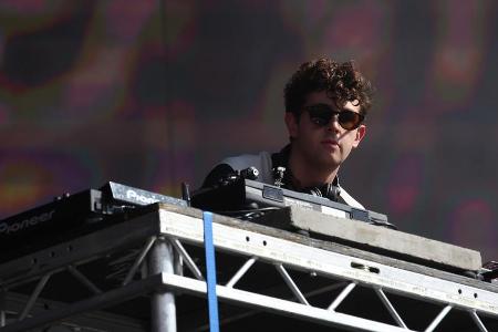 Jamie Smith von den The xx im Juli 2016 bei einem Konzert im Londoner Hyde Park