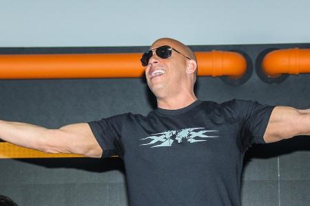 Vin Diesel bei einer Veranstaltung in Sao Paulo