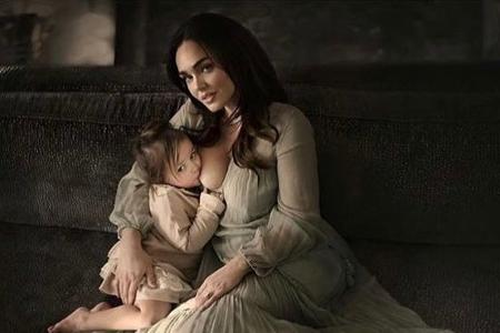 Das umstrittene Foto: Tamara Ecclestone mit ihrer Tochter Sophia