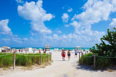 Das absolute Highlight von Miami ist natürlich der Strand und das Meer. Das türkisfarbene Wasser, die Sonne und Temperaturen...