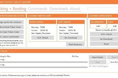 Mit dem All-In-One-Toolkit erledigt man den Rooting-Vorgang halbautomatisch.