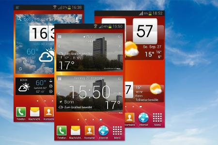 Diese Wetter-Apps mit Widgets sind schön und funktional