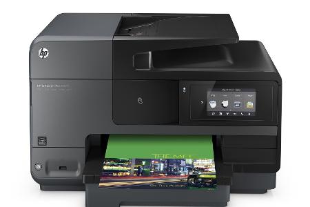 Platz 1: HP Officejet Pro 8620 - Der Testsieger bietet eine fast perfekte Lösung zum Drucken, Scannen, Kopieren und Faxen. V...