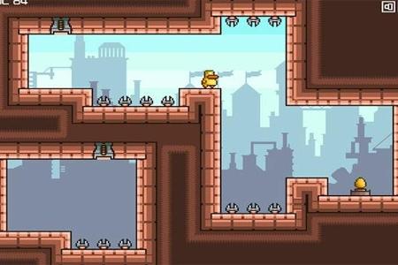 Gravity Duck 2: Bei diesem Spiel überwinden Sie mit einer süßen Ente nicht nur zahlreiche Hindernisse, sondern sogar die Sch...