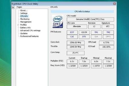 RightMark CPU Clock Utility - Das Tool hilft Ihrer CPU dabei, Strom zu sparen - und es reduziert die Wärmeabgabe. Wenn in Ih...