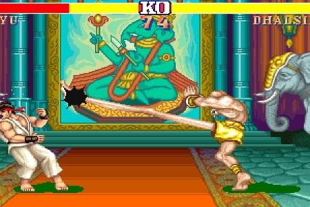 Street Fighter 2 (1991) - Im zweiten Teil des legendären Arcade-Prügel-Spiels stellen Sie sich im harten Mann gegen Mann Kam...