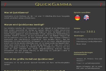 QuickGamma verspricht die Helligkeitseinstellung zu optimieren.