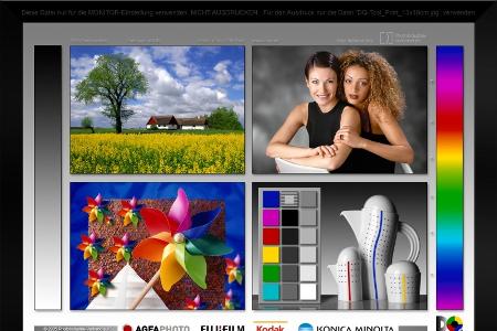 Wenn die Ausdrucke Ihrer digitalen Bilder nicht dem Bild auf Ihrem Monitor entsprechen, hilft Ihnen das Digital Quality Tool...