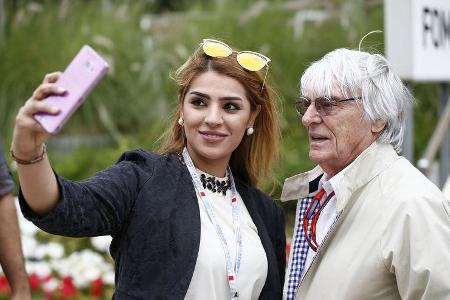Bernie Ecclestone - GP Bahrain - Formel 1 - 1. April 2016