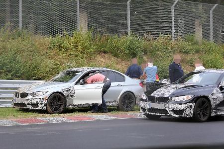 Erlknig BMW M3 Crash