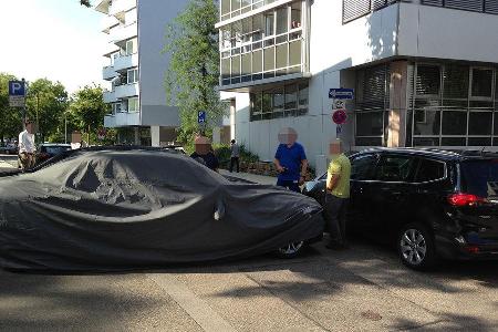 Mercedes C-Klasse Crash