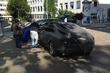 Mercedes C-Klasse Crash