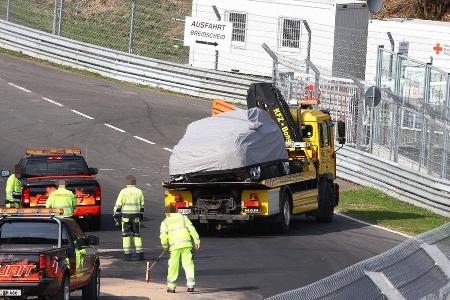 Crash Erlknig Range Rover Sport