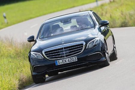 Mercedes E 350 d Exclusive, Frontansicht