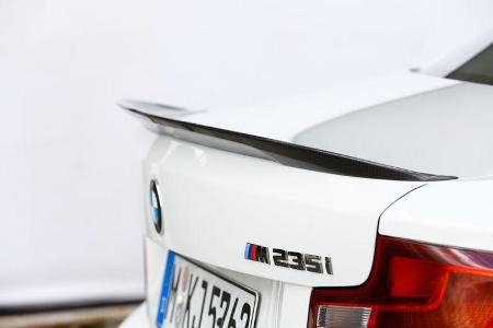 BMW M235i, Heckspoiler