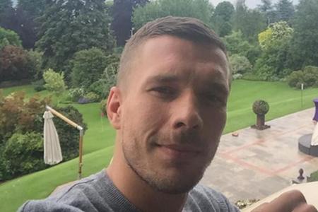 Lukas Podolski ist der Sprücheklopfer des DFB-Teams