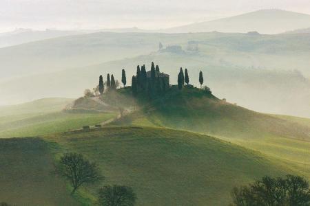 Die Toskana wie aus dem Bilderbuch: Im Val d'Orcia liegt ein außergewöhnliches Wellness-Resort