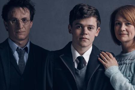 Harry, Albus und Ginny Potter im Londoner Theaterstück 