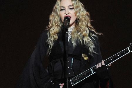 Madonna bei einem ihrer Konzerte