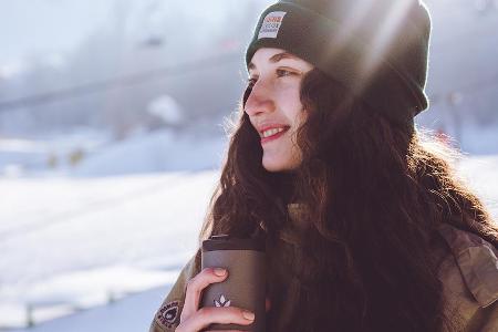 Immer heißen Kaffee mit Yecup