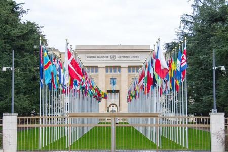 Der zweite Hauptsitz der Vereinten Nationen steht in Genf. Politisch hat es weniger Gewicht gegenüber der Vertretung in New ...